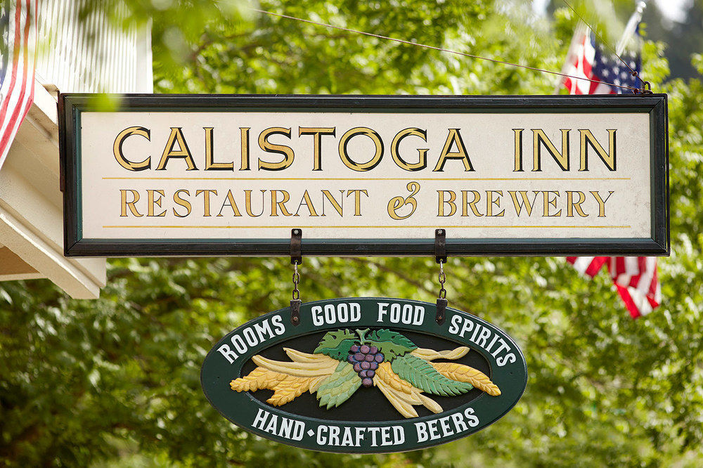 Calistoga Inn Restaurant And Brewery Exterior foto